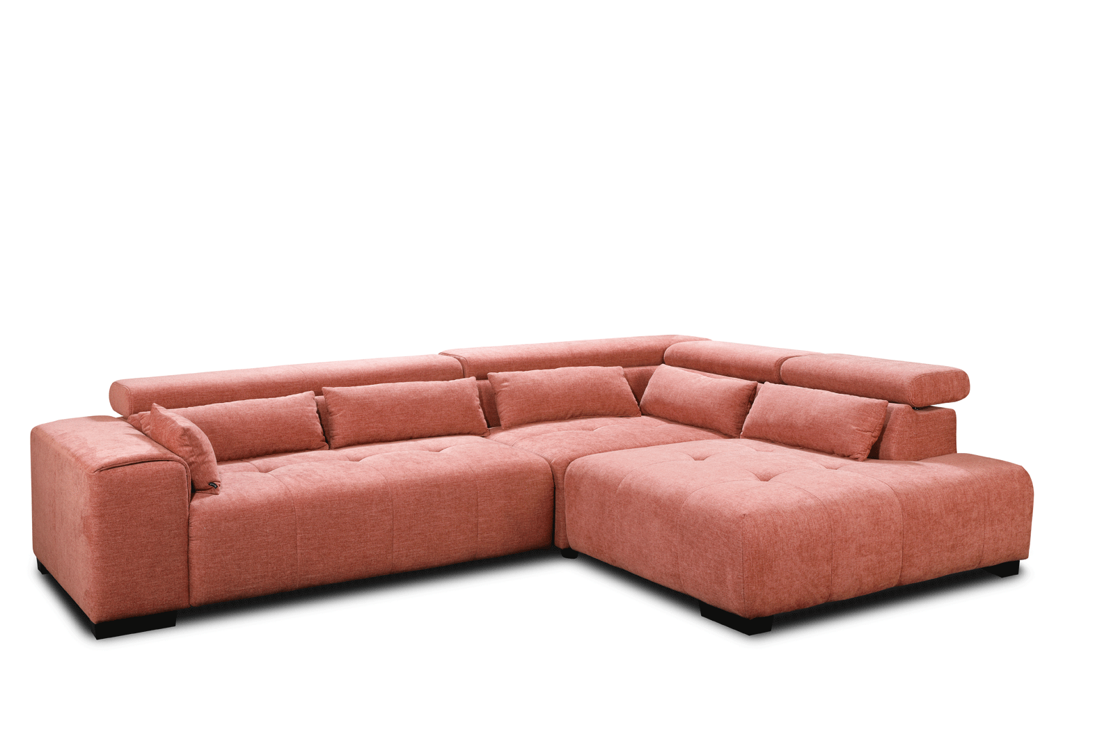Living Room Furniture Sleepers Sofas Loveseats and Chairs Positano Sectional w/Bed & Storage