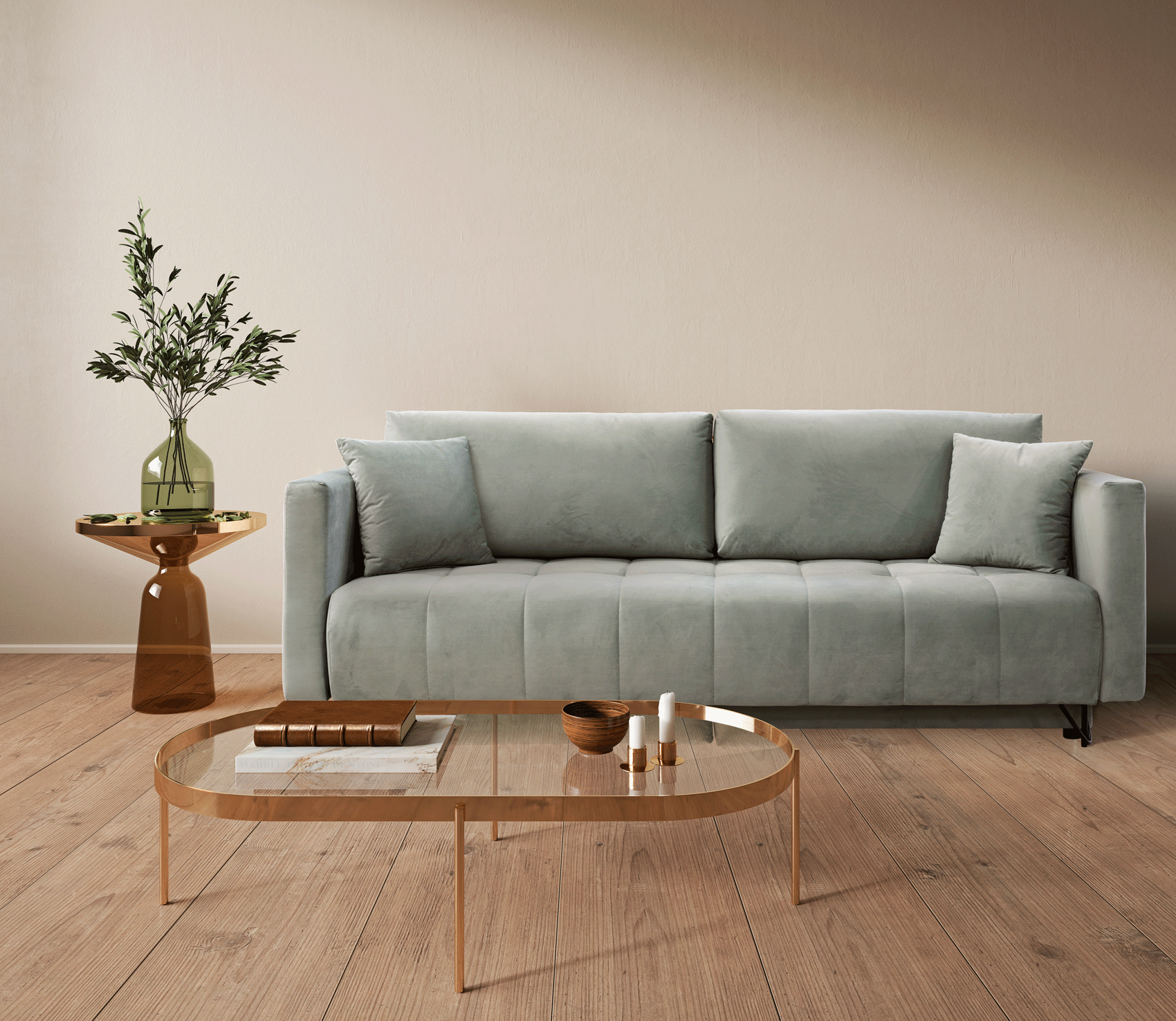 Living Room Furniture Sectionals Aldo Sofa-Bed