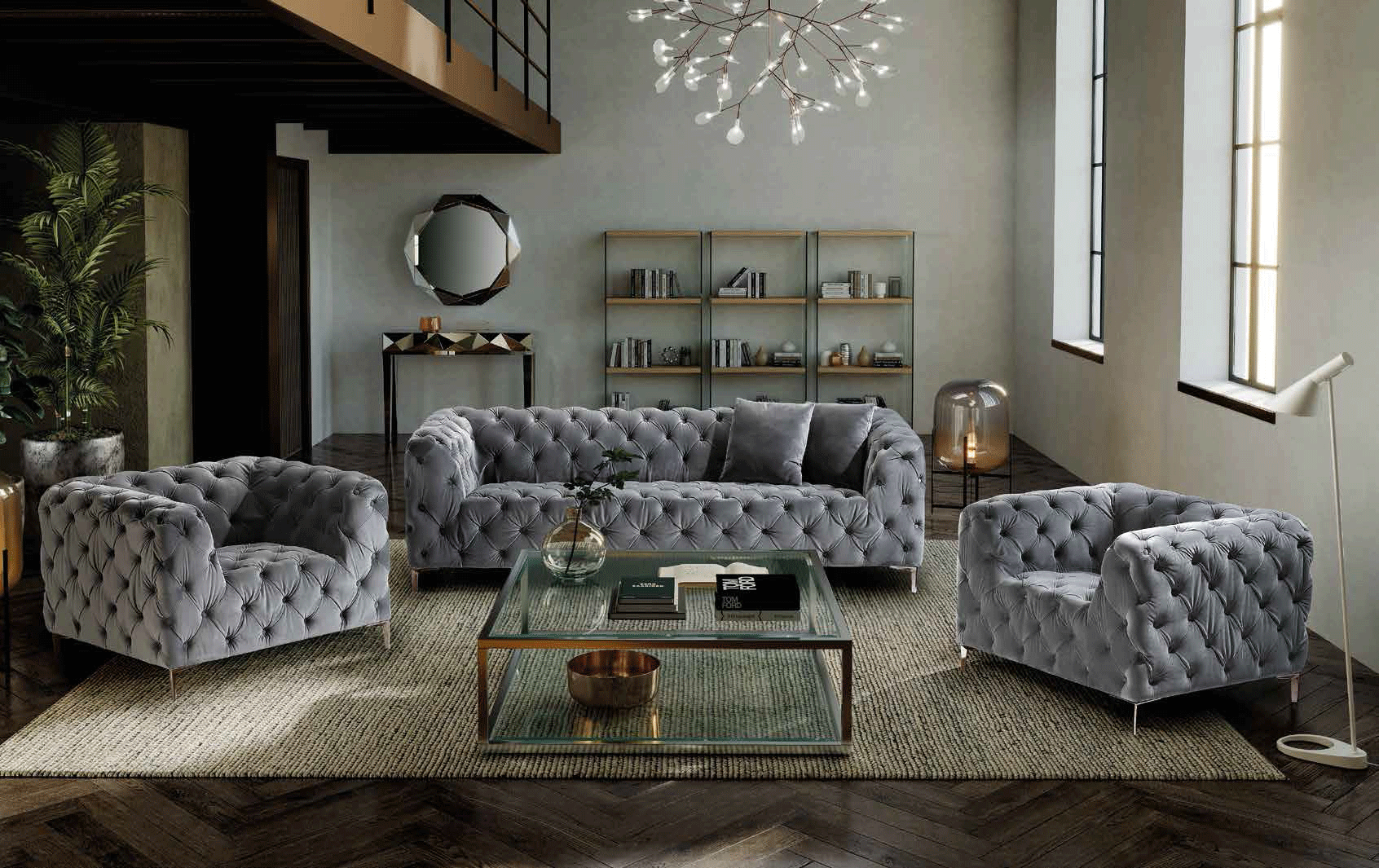 Living Room Furniture Sectionals Venecia Sofa & chair, CT-300, LT-3499L, LT-3499S