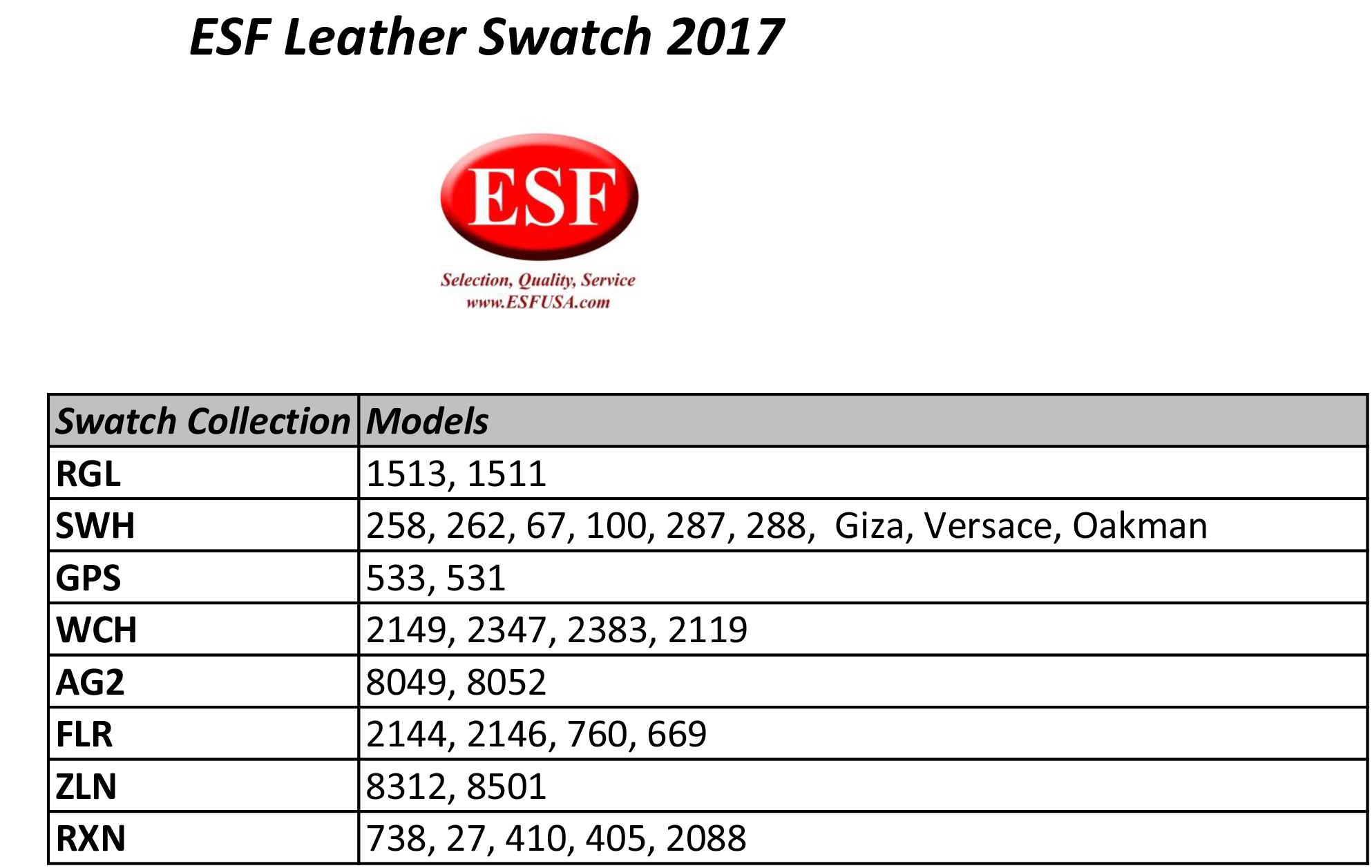 Swatches Swatches Stock Living Leather Swatch Info