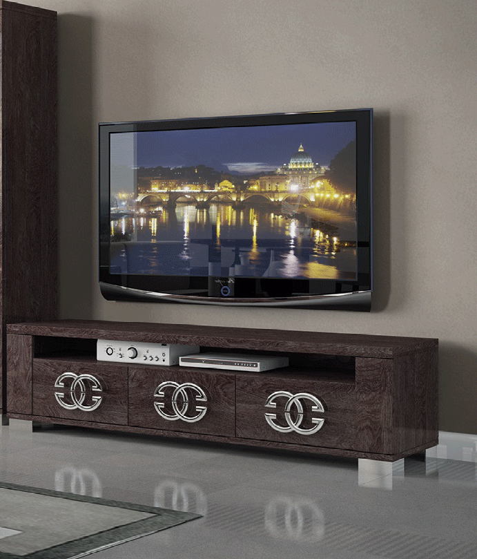 Living Room Furniture Sectionals Prestige 3Door TV Stand