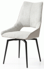 1239 Swivel Dining Chair Beige/Brown
