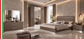 Kroma King size Silver Birch Bed with Platinum cases