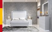 Wave Bedroom White